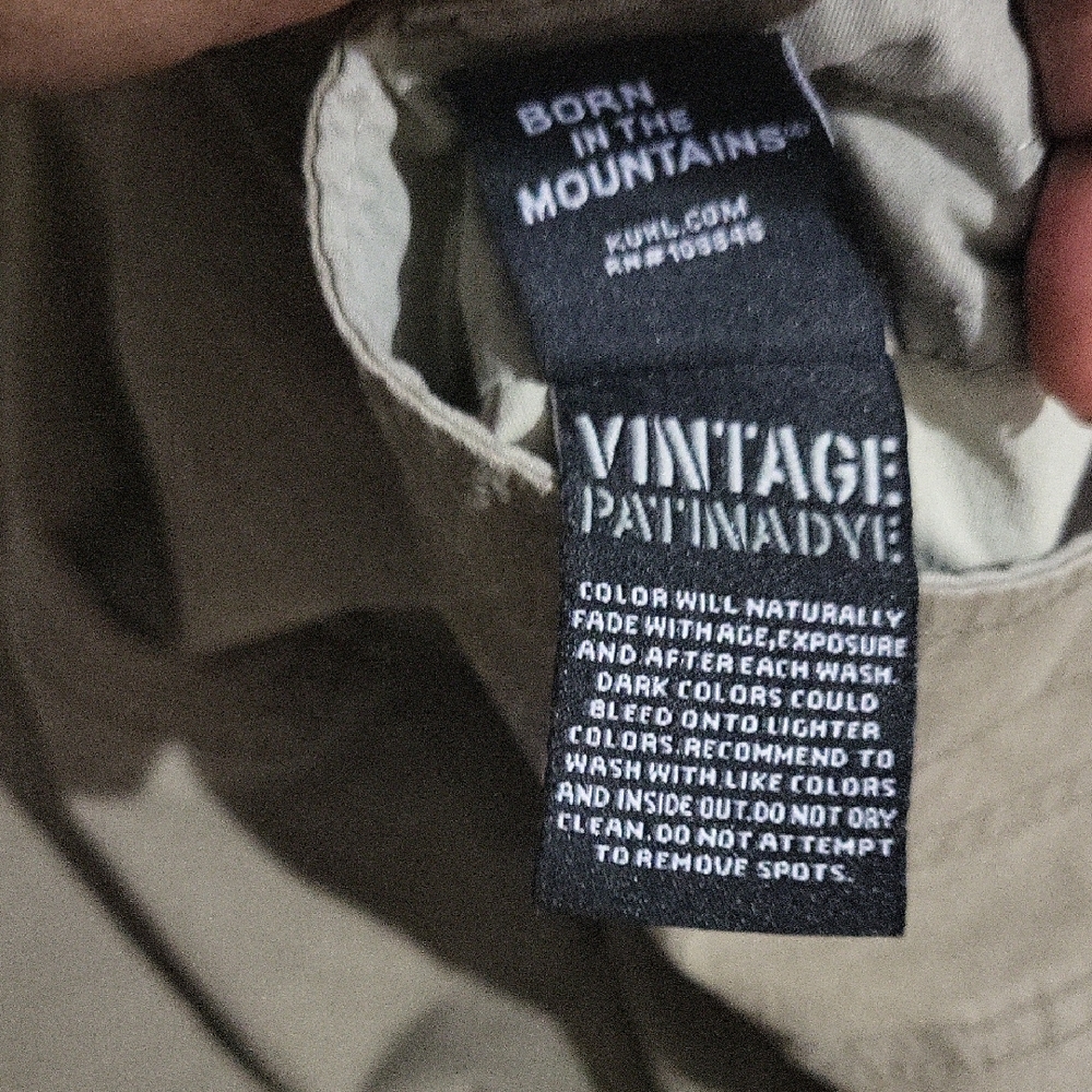 Kuhl Men's Olive Cargo Shorts - Picture 6 of 6